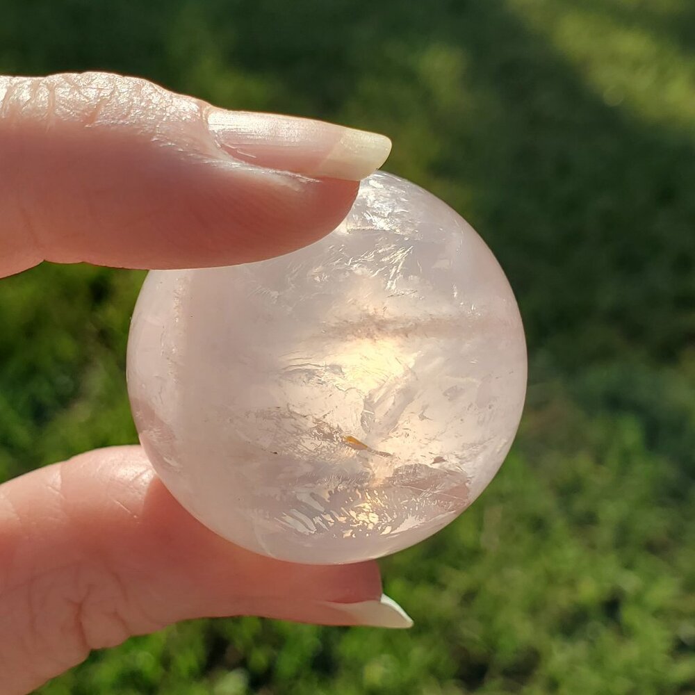 Rose Quartz Mini Sphere (N)
